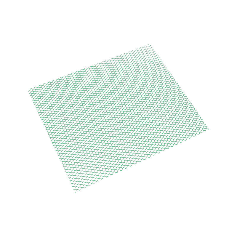 Grünes Mesh-Tuch